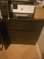 Ikea mam ladekast zwart, Huis en Inrichting, Kasten | Ladekasten, Ophalen, Gebruikt, 50 tot 100 cm, 3 of 4 laden