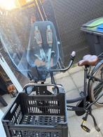 Urban Iki Voorzitje met windscherm - Zo goed als nieuw!, Fietsen en Brommers, Ophalen, Voetsteuntjes, 0 t/m 18 kg, Voorzitje