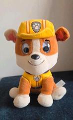 Paw Patrol Knuffel Rubble +/- 20cm, Ophalen of Verzenden, Zo goed als nieuw, Hond
