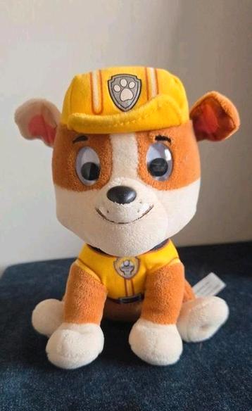 Paw Patrol Knuffel Rubble +/- 20cm beschikbaar voor biedingen