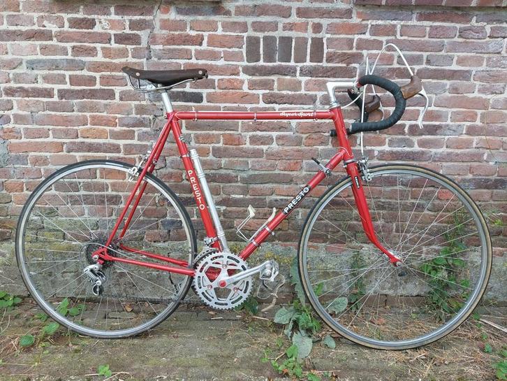 Presto Super Sport racefiets 62cm Reynolds 531 1974, Fietsen en Brommers, Fietsen | Oldtimers, 59 cm of meer, Jaren '60 of nieuwer