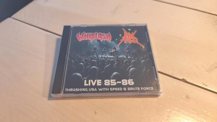 Whiplash/ Dark Angel - Live 85-86, Cd's en Dvd's, Cd's | Hardrock en Metal, Nieuw in verpakking, Verzenden