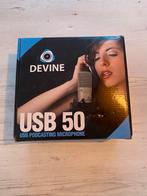Devine USB50 Podcast Microfoon, Muziek en Instrumenten, Microfoons, Ophalen of Verzenden, Zo goed als nieuw, Studiomicrofoon