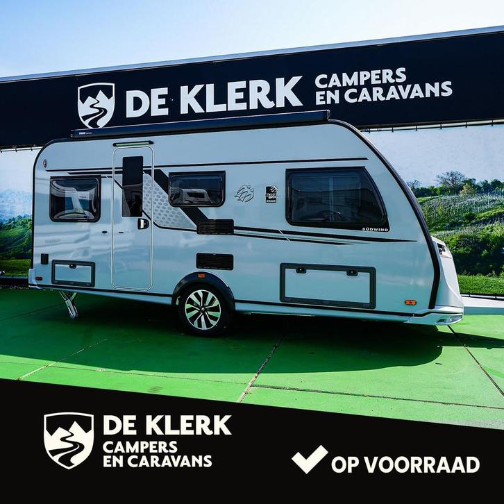 Knaus SUDWIND 460 EU Black Selection Campovolo grey VOORJAAR, Caravans en Kamperen, Caravans, Bedrijf, tot en met 4, 1000 - 1250 kg