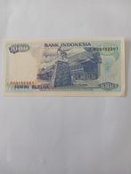 Indonesië 1000 rupiah 1992, Postzegels en Munten, Bankbiljetten | Azië, Ophalen of Verzenden