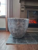 Mega grote pot/vaas "stoer en sober", Ophalen, Zo goed als nieuw, Rond, Riet