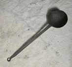 Smeedijzeren ijzeren grote pollepel Bodemvondst, Antiek en Kunst, Ophalen of Verzenden