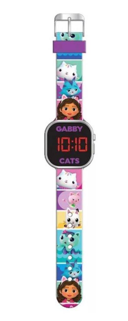 Gabby's Poppenhuis / Dollhouse Horloge - Led Digitaal, Sieraden, Tassen en Uiterlijk, Horloges | Kinderen, Nieuw, Meisje, Roze
