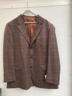 Nieuwe Bruine heren blazer maat 56 met blauwe accenten, Bruin, Maat 56/58 (XL), Ophalen of Verzenden, Zo goed als nieuw