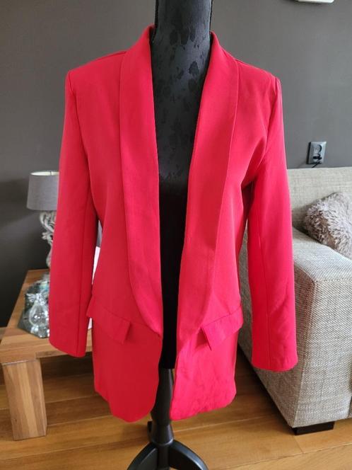 S'EBO rode blazer colbert jasje maat M Nieuw, Kleding | Dames, Jasjes, Kostuums en Pakken, Nieuw, Jasje, Maat 38/40 (M), Rood