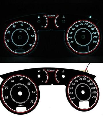 Renault Megane phase 2 - Indiglo Tellerplaten beschikbaar voor biedingen