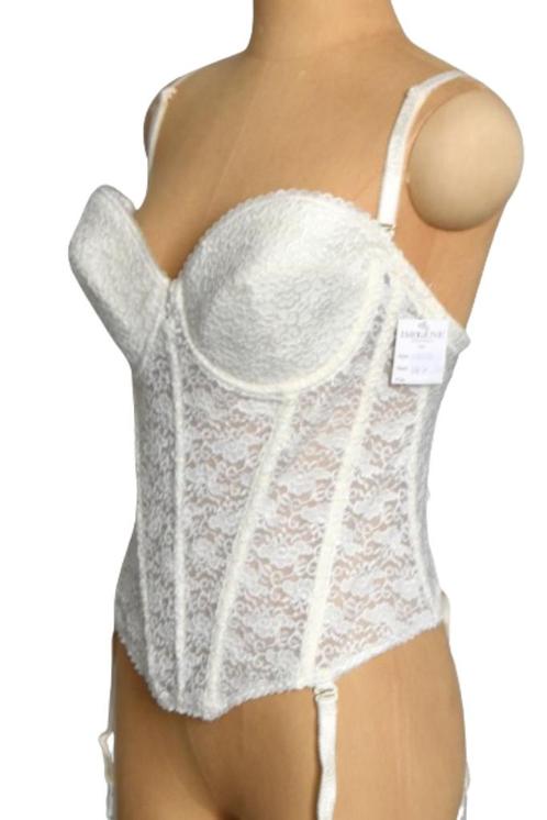 Nieuw Imogene korset, corset, wit, Mt. 80 E, Kleding | Dames, Ondergoed en Lingerie, Body of Korset, Wit, Verzenden