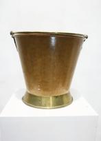 Antieke beschilderde emmer, wijnkoeler, Antiek en Kunst, Ophalen of Verzenden