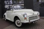 Morris Minor 1000 Convertible NETTE CONDITIE LIEFHEBBERS AUT, Auto's, 49 pk, Zwart, Overige carrosserieën, Wit