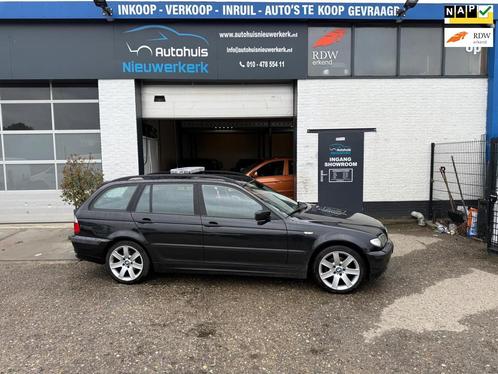 BMW 3-serie Touring 316i Black&Silver II- Automaat- met onde, Auto's, BMW, Bedrijf, Te koop, 3-Serie, ABS, Airbags, Airconditioning
