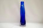 kobalt blauwe kristal vaas, Ophalen, Gebruikt, Blauw, Glas