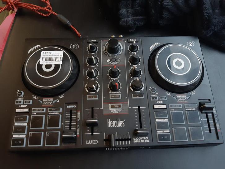 Hercules DJControl Inpulse 200 DJ Controller, Muziek en Instrumenten, Dj-sets en Draaitafels, Zo goed als nieuw, Dj-set, Ophalen of Verzenden