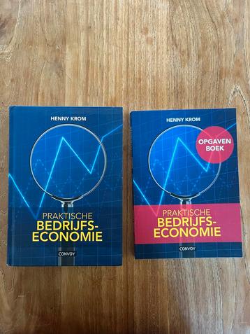 Praktische Bedrijfseconomie Henny Krom (2 boeken) beschikbaar voor biedingen