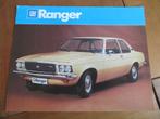 Folder GM Ranger, Ranger Coupe, Coupe GTS + 6-cilinders 1972, General Motors, Ophalen of Verzenden, Zo goed als nieuw, Overige merken