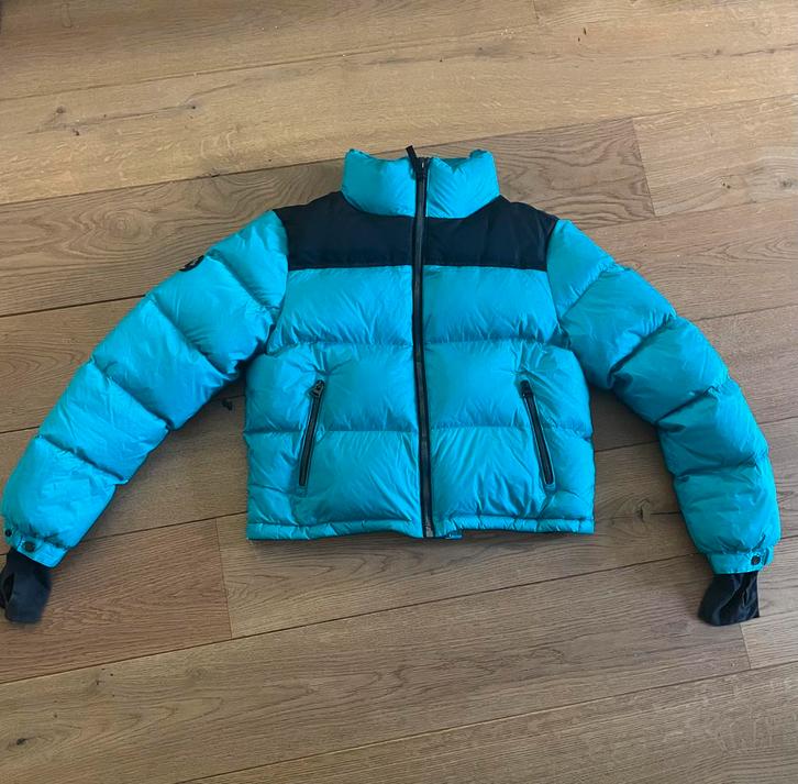 Superdry  winterjas maat 38, Kleding | Dames, Jassen | Winter, Zo goed als nieuw, Maat 38/40 (M), Blauw, Ophalen of Verzenden
