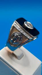 gouden heren ring 18kt, Sieraden, Tassen en Uiterlijk, Ringen, Heer, Www.bredajuwelier.nl, Nieuw, Ophalen of Verzenden