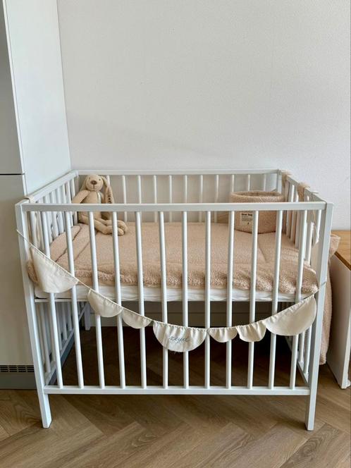 Europe baby Felix II box mat wit, Kinderen en Baby's, Boxen, Gebruikt, Vierkant, In hoogte verstelbaar, Ophalen