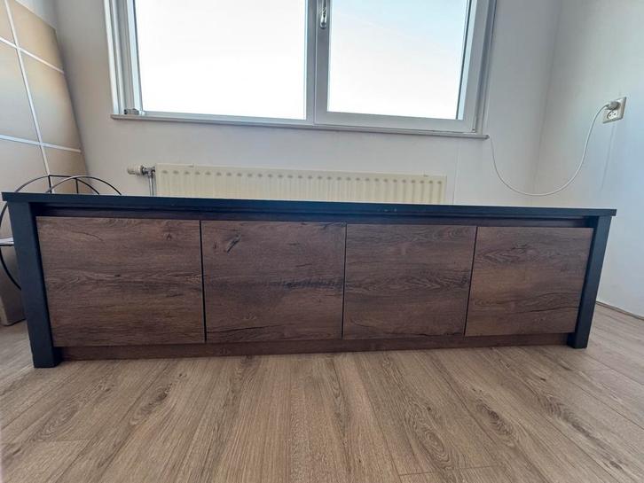 Meubella Monaco TV Kast - Stijlvol en Praktisch, Huis en Inrichting, Kasten | Televisiemeubels, Gebruikt, Minder dan 100 cm, 150 tot 200 cm