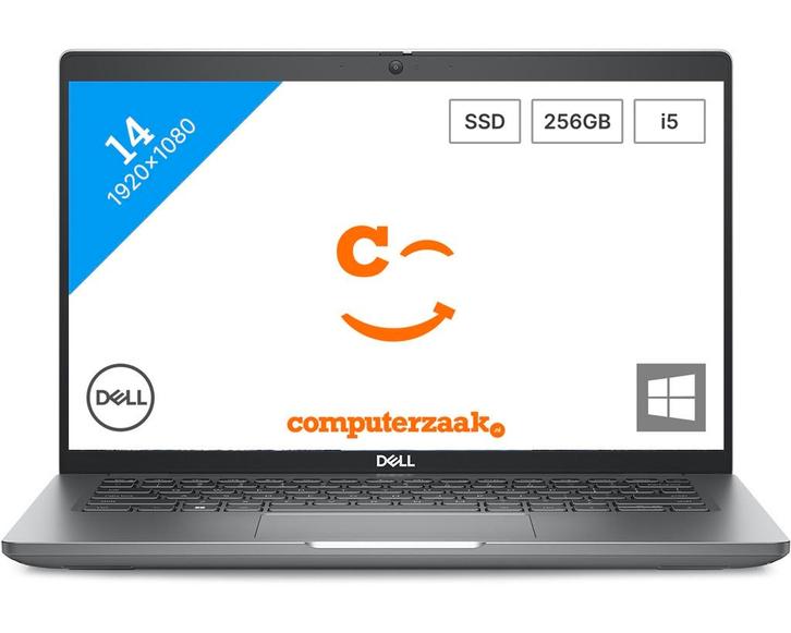 Dell Latitude 5440/Intel Core i5 3.40GHz/8GB/256GB SSD, Computers en Software, Windows Laptops, Refurbished, 14 inch, SSD, 2 tot 3 Ghz