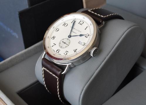 Hamilton Navy Pioneer Automatic - 100m, Sieraden, Tassen en Uiterlijk, Horloges | Heren, Zo goed als nieuw, Polshorloge, Overige merken