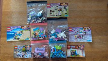 5x Setje Lego Friends. Nr 41306,41305,41308,41327,41360.IZGS beschikbaar voor biedingen