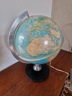 Vintage globe eerste Nederlandsche globe industrie., Ophalen of Verzenden, Verlicht, Zo goed als nieuw