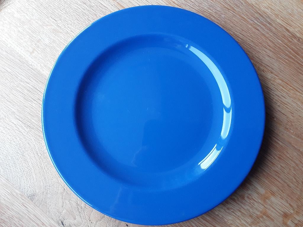 blauw bord Palacio, Ophalen of Verzenden, Zo goed als nieuw, Bord(en), Overige stijlen