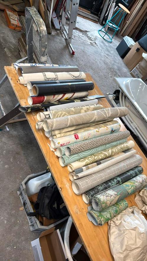 Restjes behang, Huis en Inrichting, Stoffering | Behang, minder dan 10 m², Ophalen of Verzenden
