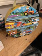 Janod puzzel voertuigen 100 stukjes, Kinderen en Baby's, Speelgoed | Kinderpuzzels, Ophalen of Verzenden, Meer dan 50 stukjes