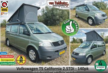 Volkswagen T5 California 2.5 TDi NL-buscamper hefdak beschikbaar voor biedingen