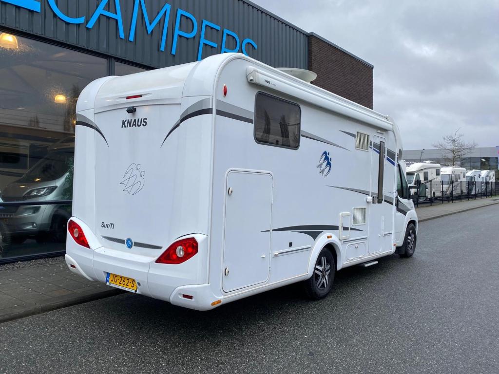 Knaus Sun Ti 700 MEG AUTOMAAT, Caravans en Kamperen, Automaat, Fiat, Bedrijf, Diesel