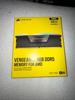 Corsair Vengeance RGB DDR5 32GB (2x16GB) 6000MHz cl30, 32 GB, Nieuw, Ophalen of Verzenden, Desktop