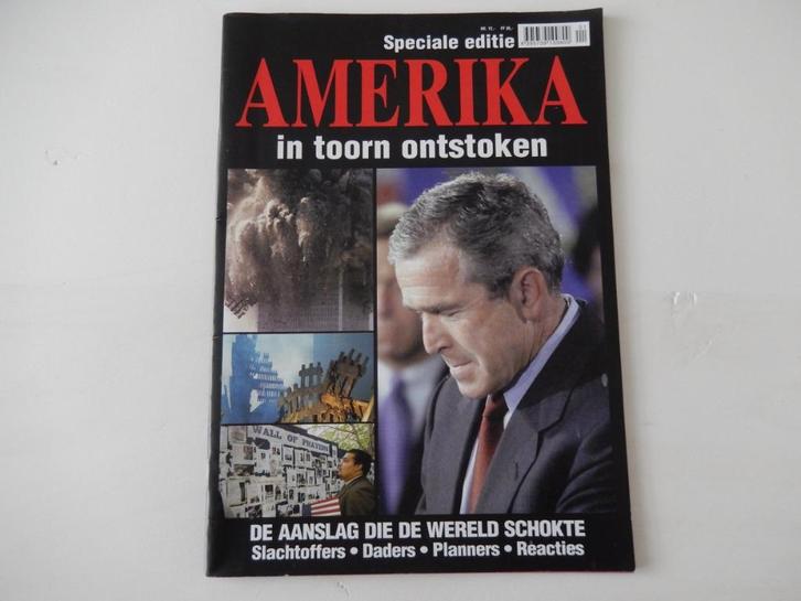 * Speciale editie Amerika in toorn ontstoken 9/11 - 2001*, Boeken, Tijdschriften en Kranten, Zo goed als nieuw, Overige typen