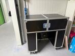 Professionele flightcase op wielen met werkblad, Ophalen, Gebruikt, Overige instrumenten, Flightcase