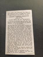 Bidprentje Breda Nijmegen Joannes v Gurp 1905 1962, Ophalen, Bidprentje