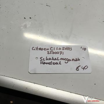 Citroen C1 1.0 5drs 2010 Wagennr 2500071  Schakelmechanisme beschikbaar voor biedingen