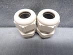 Wartel IP68 lichtgrijs Polyamide slagvast PG 16, Ophalen of Verzenden, Nieuw
