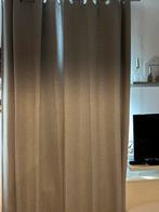 Lichtgrijze Kant en Klare Gordijnen (2 stuks), Huis en Inrichting, Stoffering | Gordijnen en Lamellen, Ophalen, 100 tot 150 cm