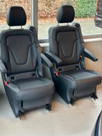 Nieuwe Mercedes Benz V-klasse stoelen set zwart leder leer, Auto-onderdelen, Interieur en Bekleding, Ophalen, Nieuw