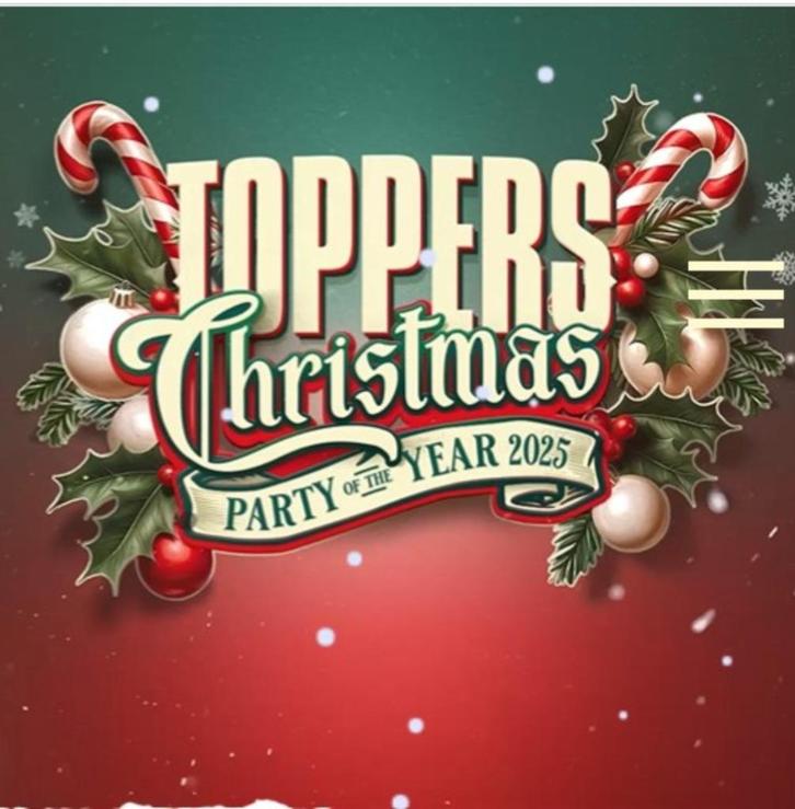 Toppers Christmas Party Of The Year in Ahoy - 2 pers -18 dec, Tickets en Kaartjes, Evenementen en Festivals, Twee personen