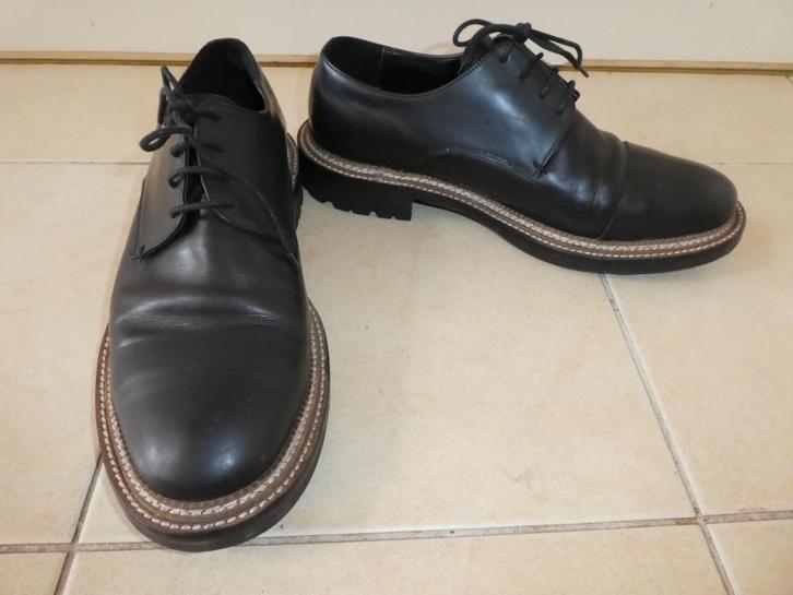 Filippa K veter schoenen maat 45 zwart model Gabriel ZGAN, Kleding | Heren, Schoenen, Zo goed als nieuw, Veterschoenen, Zwart