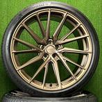 Originele 21 inch Vossen HF4T velgen met banden Audi RS6 C7, 285 mm, 21 inch, Banden en Velgen, Gebruikt