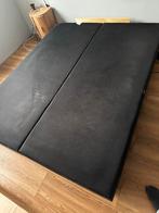 Gratis Boxspring 160x200 - Tweepersoons, Ophalen, Gebruikt, Zwart, Tweepersoons
