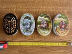 4 snoepblikjes L’Abbaye de Flavigny, Ophalen of Verzenden, Gebruikt, Overige, Overige merken