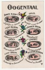 Oogentaal / ogentaal oude ansichtkaart 1932, Verzenden, 1920 tot 1940, Gelopen, Overige thema's